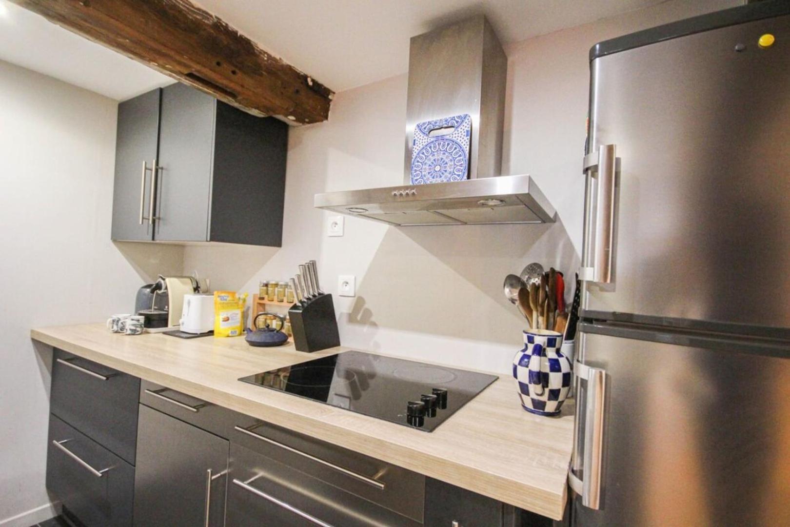 Duplex In The Heart Of Old Lille Terrace + Parking Apartment Exterior photo