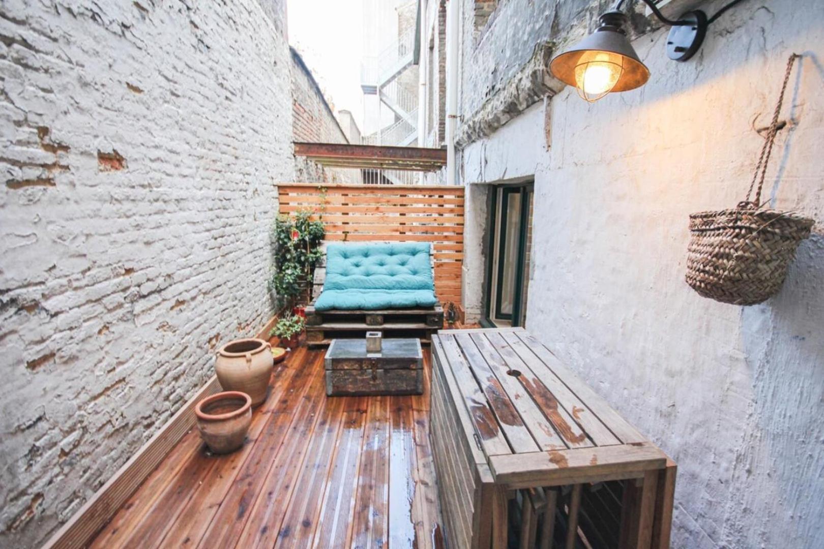 Duplex In The Heart Of Old Lille Terrace + Parking Apartment Exterior photo