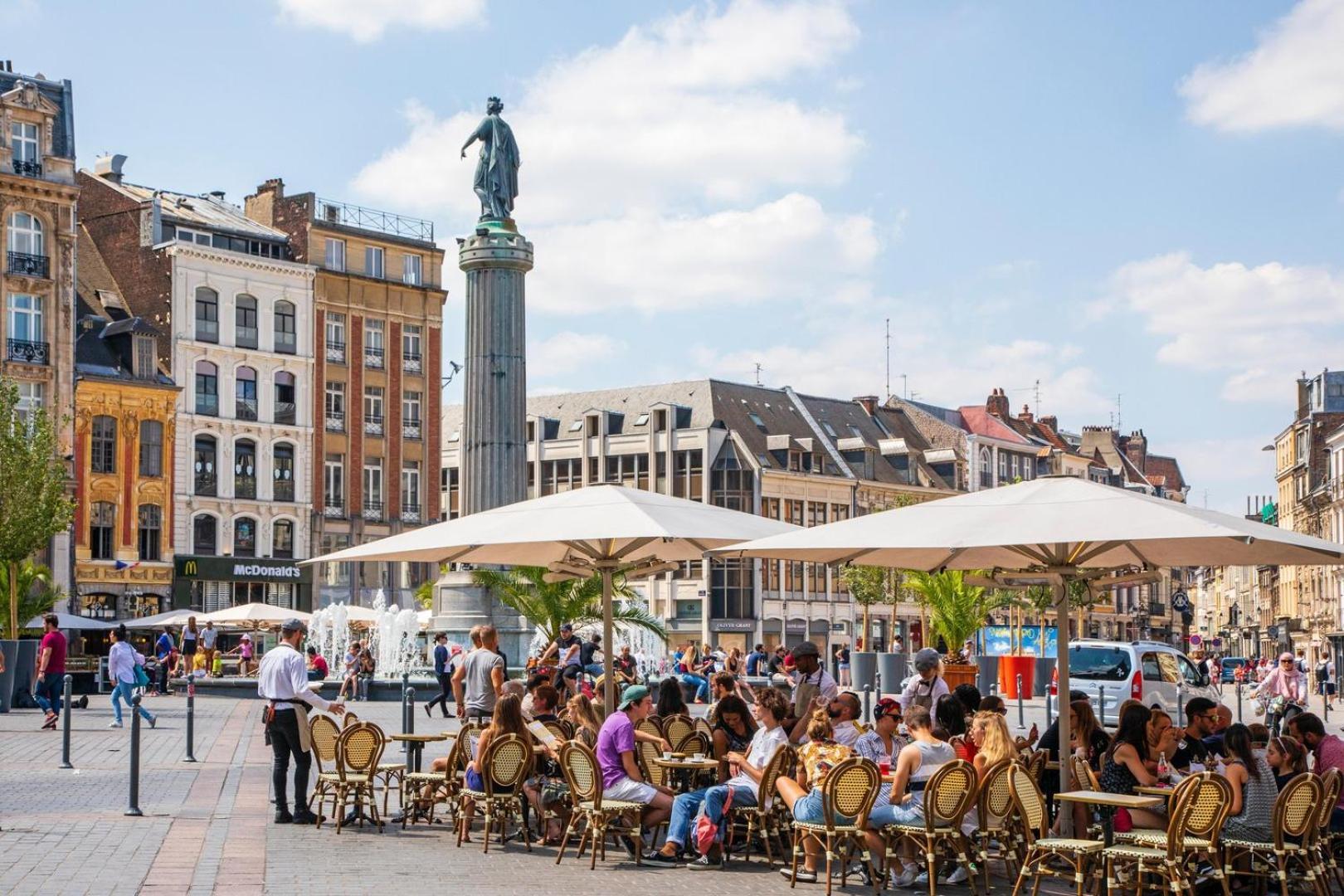 Duplex In The Heart Of Old Lille Terrace + Parking Apartment Exterior photo