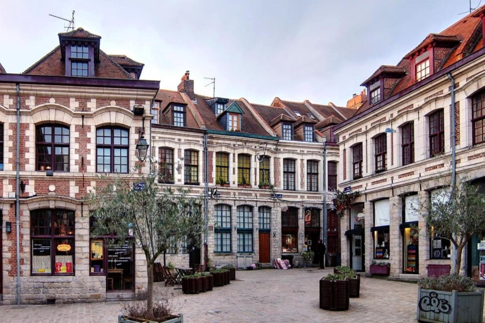 Duplex In The Heart Of Old Lille Terrace + Parking Apartment Exterior photo